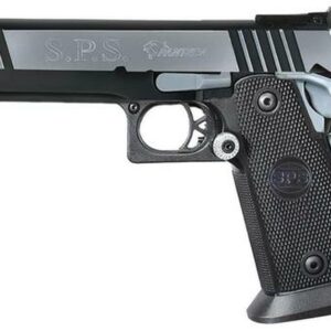 SPS Pantera Single 45 ACP, 5" Barrel, Black Poly Grip, Black/Chrome Slide,, rd, 12 rd