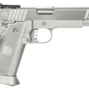Metro Arms 3011 SSD, .40 S&W, 5", 15rd, Aluminum Grip, Chrome Finish