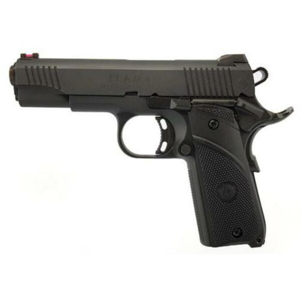 Llama MicroMax .380ACP 3.75 Inch Barrel Matte Blue Finish Black Grips 7 Round