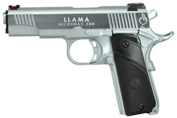 Llama 1911 Micromax Single 380 ACP, 3.75", Blued, 7rd