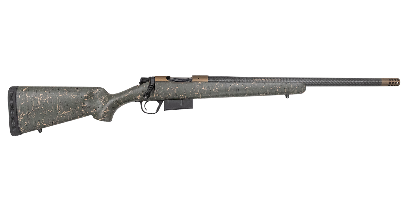 Ridgeline 450 Bushmaster Bolt-Action Rifle with Green/Black/Tan Stock - Bolt-Action Rifles | The Gun Shop