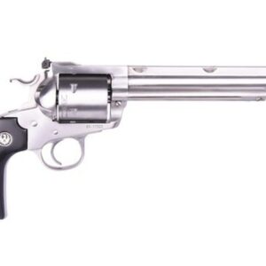 Ruger Super Blackhawk Bisley Hunter 45 Colt 7.5" Barrel SS finish, Non Fluted Cylinder 6 Round