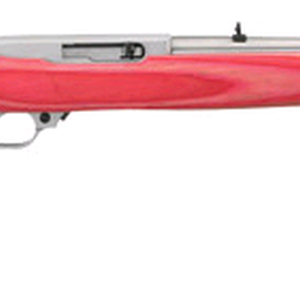 Ruger 10/22 Pink Laminated Stock/Matte Stainless Barrel 18.5"