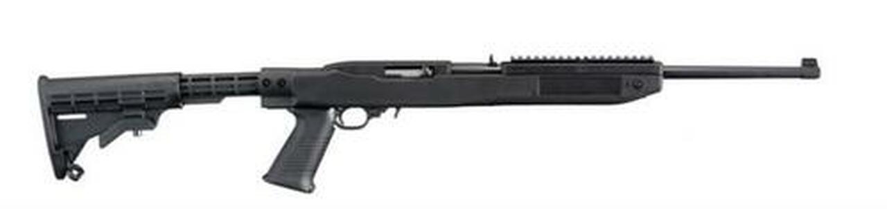 Ruger 10/22 22LR 18.5" Barrel Tapco Adjustable Stock 10 Rd Mag