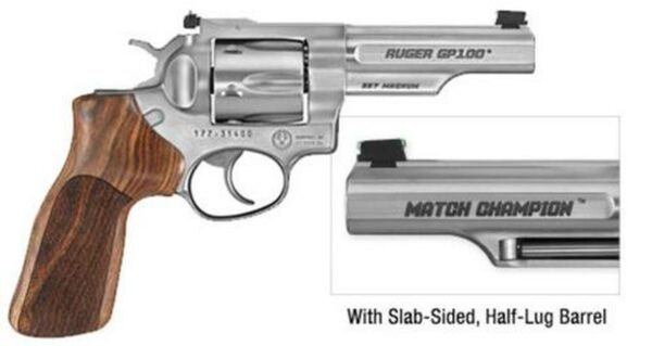 Ruger GP100 Match Champion Revolver, .357 Magnum, 6 Rd
