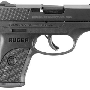 Ruger LC9S Standard 9mm, 3.12" Barrel, 3-Dot, Black Polymer Grip, 7rd Mag