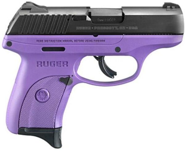 Ruger LC9S Bl/Purple Special Edition, 9MM, 3" Barrel, 7 Rd Mag
