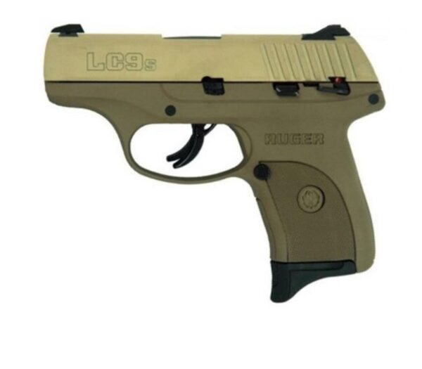 Ruger LC9S, Full Flat Dark Earth, 9mm, 7rd,