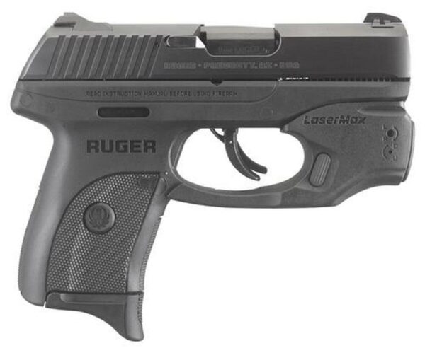 Ruger LC9s 9mm, 3.12", 7rd, Black, LaserMax Laser