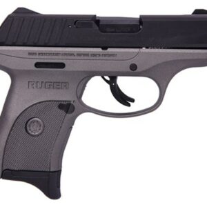 Ruge EC9S Pistol, 9mm, 3" Barrel, Tungsten Cerakote Finish, 7rd Mag