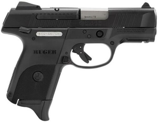 Ruger SR9C Compact 9mm 3.5" Barrel Ambi Safety, Rail 1- 17rd Mag & 1- 10rd Mag