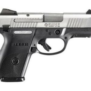 Ruger SR9C 9mm Stainless Steel, 3 10rd Mags