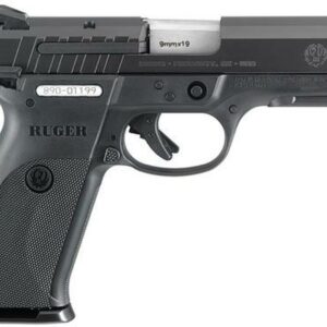 Ruger SR9E Standard Double 9mm 4.1" Barrel, Black Polymer Grip Blued, 10rd