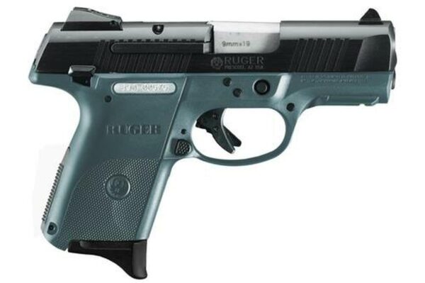 Ruger SR9C Compact 9mm, Titanium Blue,, , 17 rd