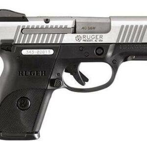 Ruger SR40C 3.5" Pistol, SS, 15 Rnd Magazine