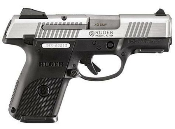 Ruger SR40C 3.5" Pistol, SS, 15 Rnd Magazine