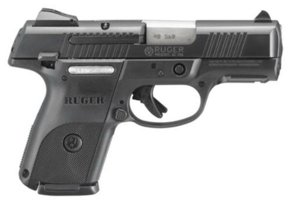 Ruger SR40C Pistol, Black, 9 Round Mag, For Compliant States