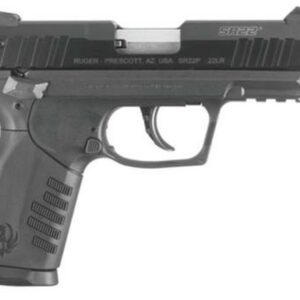 Ruger SR22 PBT 22LR, Threaded Barrel, Black