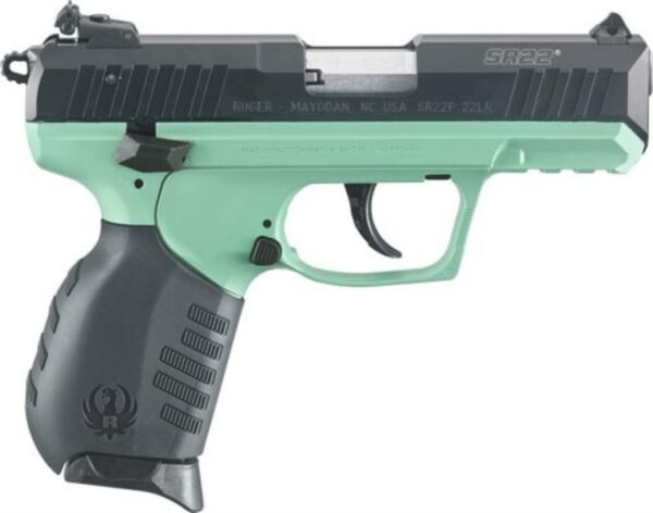 RUGER SR22PB TURQUOISE CERAKOTE .22LR 10-SHOT (TALO EDITION)