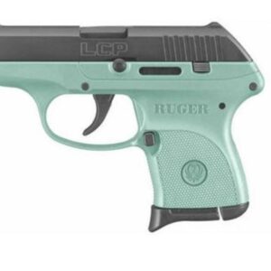Ruger LCP .380 ACP, 2.75" Barrel, Turquoise, 6rd