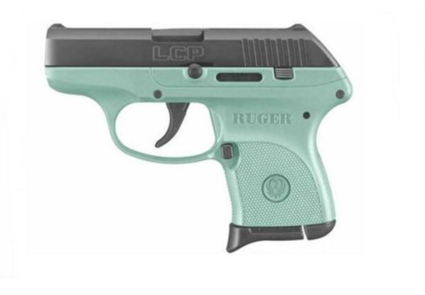 Ruger LCP .380 ACP, 2.75" Barrel, Turquoise, 6rd