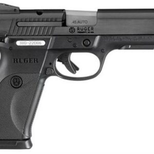 Ruger SR45 Pistol, 45 ACP, Black, 10rd