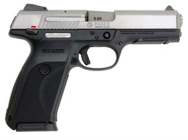 Ruger SR45 Pistol, 45 ACP, SS Slide, 10 Rnd Mag