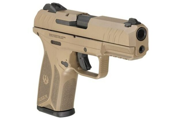 Ruger Security-9 Pistol, 9mm, 4" Barrel, Elite Coyote Cerakote Finish15rd Mag
