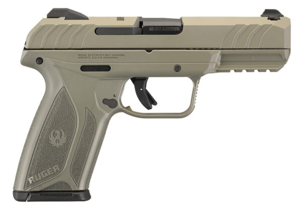 Ruger Security-9 9mm, 4" Barrel, Jungle Green Full Coverage, 15rd Mag