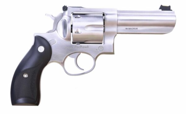 Ruger Redhawk 44mag 4� SS Full Lug /Black Micarta Grips/Fiber optic Front Site