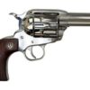 Ruger Vaquero .357 Mag/.38 Spl, 3.75" Barrel, Hardwood Grips, Stainless, 6rd