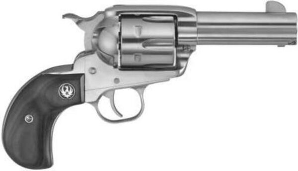 Ruger Vaquero Birds Head Limited Edition, .45 Colt, 3.75", Black Laminate Grips, SS, 6rd