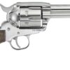 Ruger Vaquero TALO Fastdraw 45 Colt, 4 5/8" Barrel, Stainless Steel, Short Spur Hammer