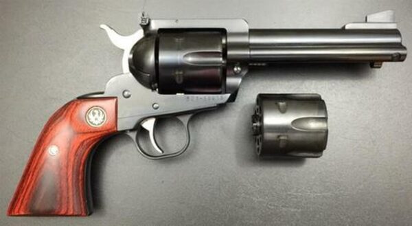 Ruger Blackhawk Flattop .357 Mag / 9mm Convertible, Two Cylinders 4 5/8" Barrel