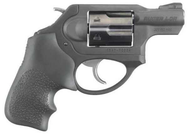 Ruger LCRx Single/Double 327 Federal Mag, 1.87" 5 rd Black Hogue Tamer Monogrip Grip Black