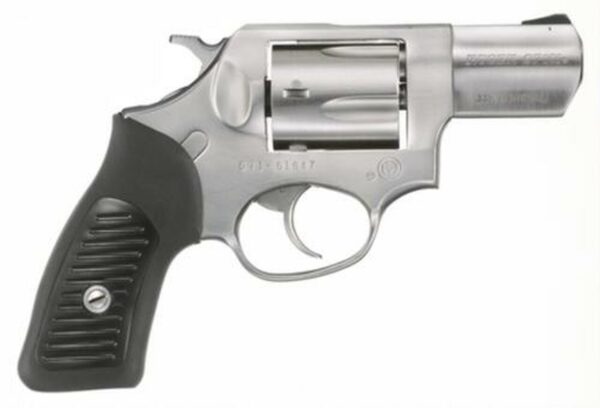 Ruger SP101 357 Mag, 2.25", Rubber Grip, Satin Fixed Sights, Stainless, 5rd