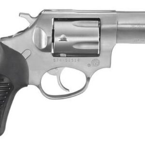 Ruger SP101 Used, Very Good, 357 Mag, 3" Barrel, Rubber Grip, Fixed Sights, 5rd, Factory Grips and Hogue FG Grips, Factory Box and Papers