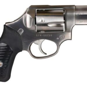 Ruger SP101 357 RemMag 2.25" Barrel, Rubber Grip Satin Fixed Sights 5 Shot