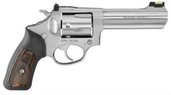 Ruger SP101 327 Federal Magnum, 4", Fiber Optic Sight, Stainless Steel