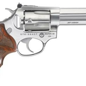 Ruger SP101 Match Champion .357 Magnum/.38 Special 4" SS Barrel Fiber Optic Front Sight 5 Round