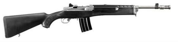 Ruger Mini14 Tactical Rifle, 223/5.56 SS 16" Barrel, Rings, Black Stock, 20 Rd Mag