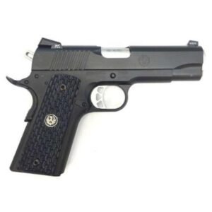 Ruger SR1911 Commander 45 ACP Black Nitride Finish, 7 Rd Mag