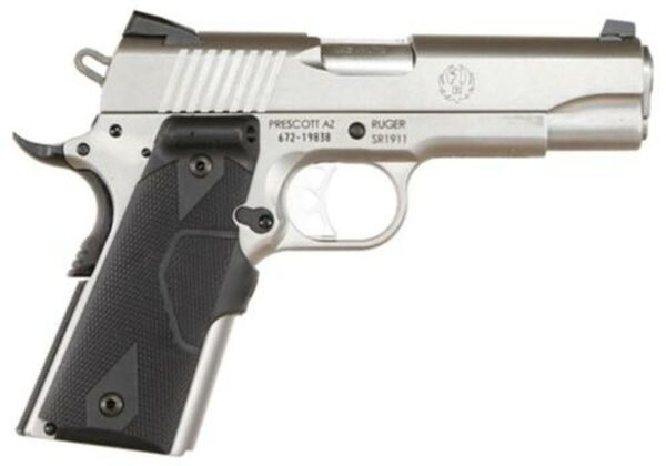 Ruger SR1911 Single 45 ACP 4.25" Barrel, Black Synthet, 7rd
