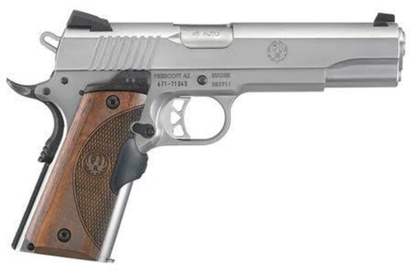 Ruger SR1911 45 ACP 5" Barrel Crimson Trace Lasergrip 7rd and 8rd Mags