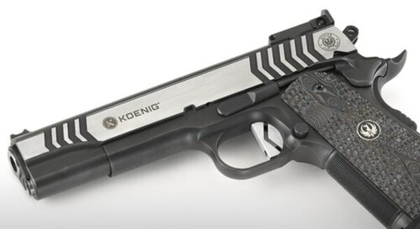 Ruger Custom Shop Koenig SR1911 Competition Pistol, 9mm, 5", Two-Tone