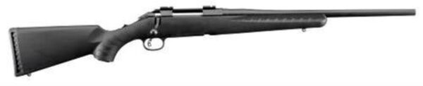 Ruger American Compact Bolt 7mm-08 Rem 18" Barrel, Synthetic Black Stock Black, 4rd