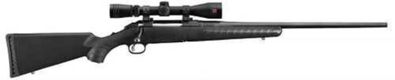 Ruger American Bolt Action Rifle, .223 Rem, 22" Barrel, 5 Rd, Black Synthetic
