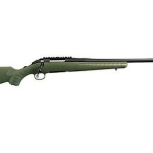 Ruger American Predator, .204 Ruger, 22", Moss Green Composite Stock, Matte Black