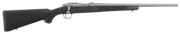 Ruger 77/22 Magnum Black Synthetic Stock/SS Finish 20" Barrel, Bolt, 9rd