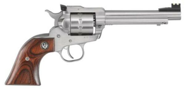 Ruger Single-Ten .22LR, 10 Shot, 5.5", SS, Adjustable Sights, Gunfighter Grips